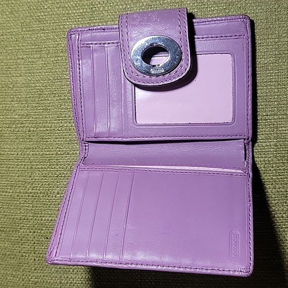 COACH Lavender Women's Wallet - Picture 5 of 16